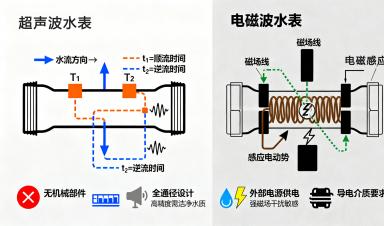 工業(yè)用水計(jì)量新標(biāo)桿：超聲波水表 vs. 電磁水表，誰更勝一籌